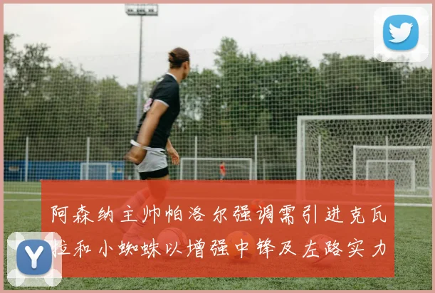 阿森纳主帅帕洛尔强调需引进克瓦拉和小蜘蛛以增强中锋及左路实力
